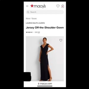 Size 12 Ralph Lauren formal dress, brand new